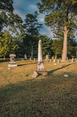 Fototapeta premium Southern Ohio Cemetery 