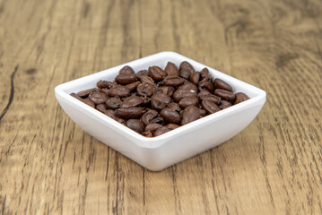 Fresh coffee beans can be ground up and added to a drink for a caffeine boost