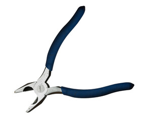 Pair of pliers isolated against white