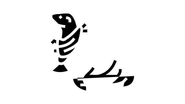 seal with package glyph icon animation