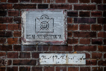 Fototapeta premium Old epic legendary historic brick abandoned power plant in Silesia, Poland