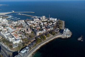 Fototapeta premium Aerial view of Constanta city - Romania