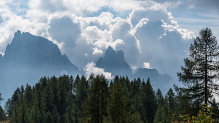 Włochy. Dolomity - Grupa Pala - obrazy, fototapety, plakaty