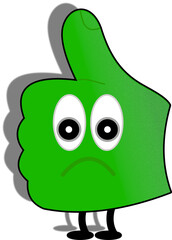 Gr&uuml;ner Daumen hoch