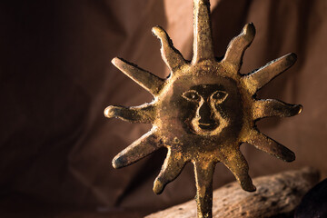 Brass sun