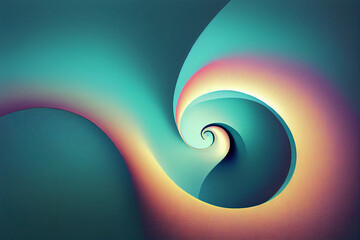 abstract background with waves
