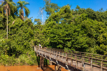 Walkways of the Upper Circuit of Iguazu Falls