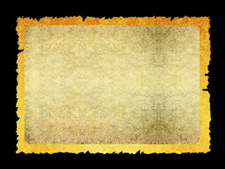 Obraz premium 金色の額縁のカード