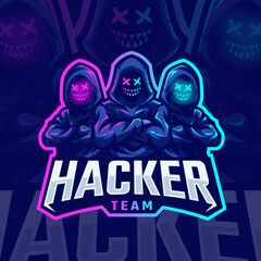 Esports logo hacker for your elite group