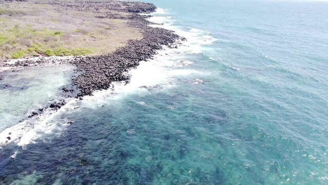Beautiful blue beach - Puerto Chino - San Cristobal - Galapagos Islands