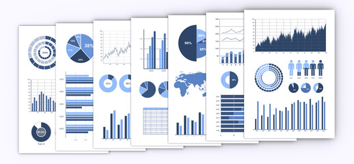 ビジネス資料、事業戦略の構築イメージ