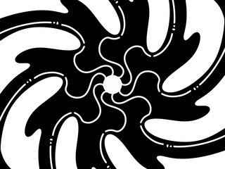 black and white of abstract background
