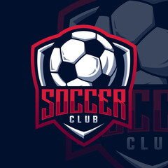 Esports logo soccer for your elite team © Artcuaz