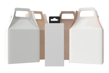 Food packaging mockup