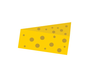 Cheese day yellow orange color background illustrator vector snack meal product piece lunch cartoon character icon slice dinner lunch breakfast gourmet restaurant sandwich menu campaign tasty concept 