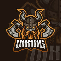 Esports logo viking for your elite team