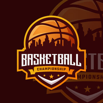 Esports logo basketball for your elite team