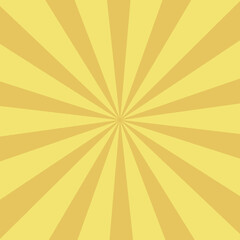 和風背景素材　金色の集中線　正方形