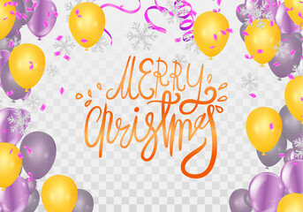 Merry Christmas and Happy New Year 2023 greeting card, vector illustration.
