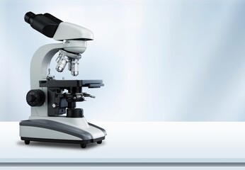 Professional technology microscope for research in laboratory