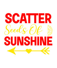 Scatter Seeds Of Sunshine SVG