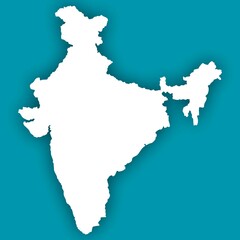 India Country Map Image