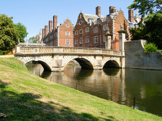 Wren Bridge in Cambridge University campus