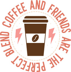 Retro Coffee SVG Design