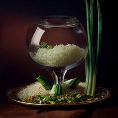 rice in a bowl generative ai 