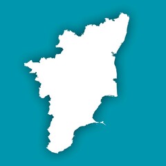 tamil Nadu State Map Image