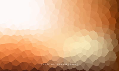 Gradient crystal background. Can be used for banner, poster, brochure, web page, cover, and other. Eps10 Vector design