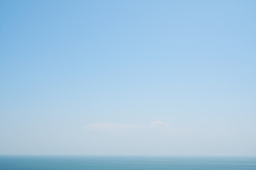 Fototapeta premium sea and sky background, beautiful landscape
