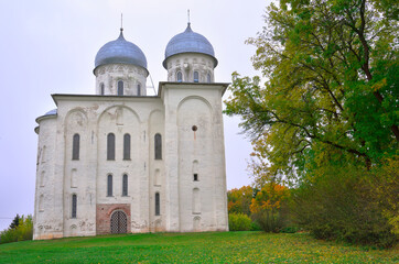 Fototapeta na wymiar St. George's Cathedral of the St. George Monastery