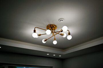 Simple lighting that is often used in hotel lobbies