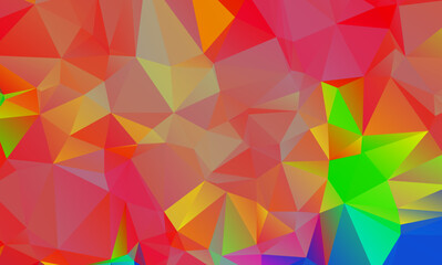 Fototapeta premium Abstract Geometric backgrounds full Color