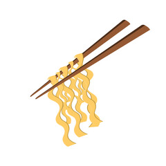 Asian Noodle, asianfood, vector illustration