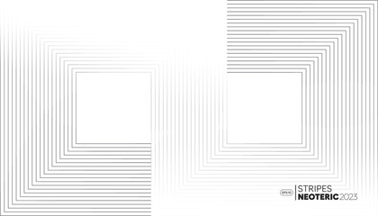 The creative monochrome stripe texture. Minimal grey lines pattern background. Vector, 2023