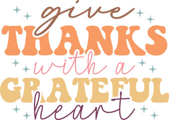 Thanksgiving Quotes SVG Design