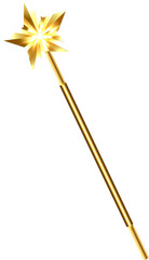 Golden Magic Wand