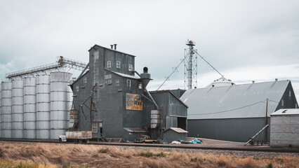 Fototapeta na wymiar Old Industrial Mill