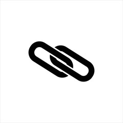 Obraz premium symbol connect and infinity logo template vector