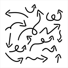 Arrow Logo Template vector	
