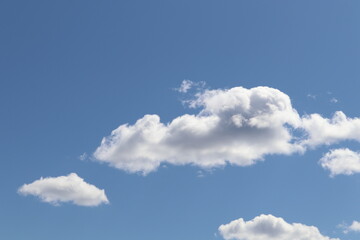Simple Clouds in Sky