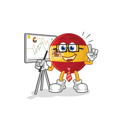 Fototapeta premium spain marketing character. cartoon mascot vector