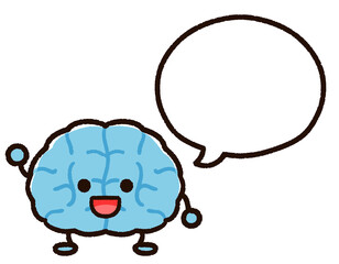 人工知能AIのイメージと吹き出し