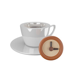Coffee Time 3D Icon