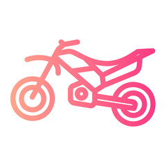 Fototapeta premium motocross icon