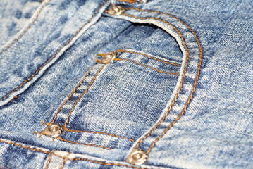 Denim material closeups