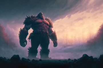 fantasy giant monster in concept Norse Mythology