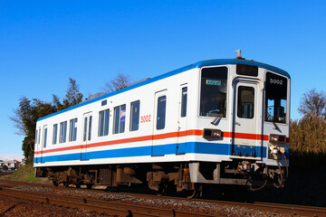 Fototapeta premium 通勤電車 関東鉄道常総線